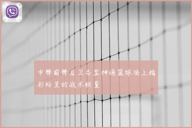 中锋前锋后卫各显神通篮球场上精彩纷呈的战术较量