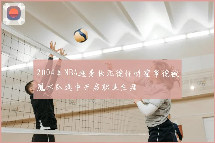 2004年NBA选秀状元德怀特霍华德被魔术队选中开启职业生涯