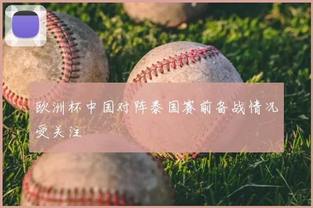 欧洲杯中国对阵泰国赛前备战情况受关注